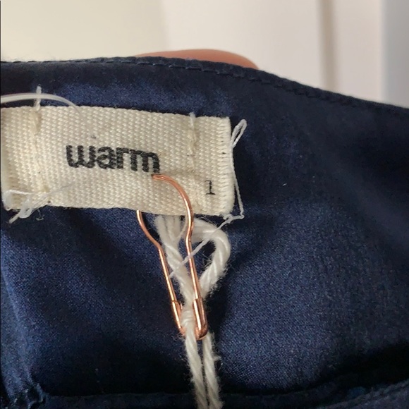 ❤️SOLD❤️WARM dress Carolyn Blue Wavy Length Dress - Picture 8 of 10